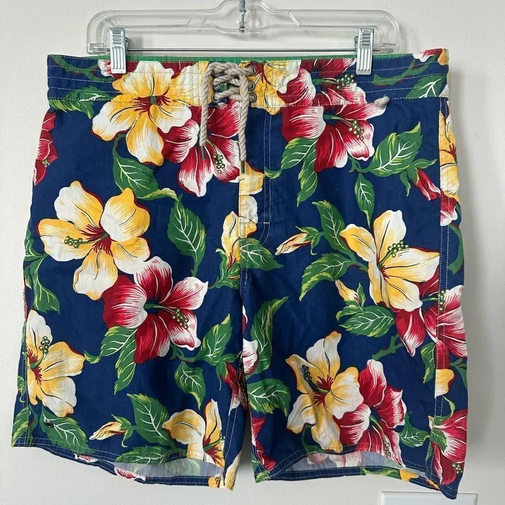 Polo Ralph Lauren Floral VTG Swim Trunks 34
